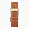 Thumbnail Image 3 of Accurist Rectangle Ladies' White Dial Brown Leather Strap Watch