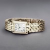 Thumbnail Image 5 of Accurist Rectangle White Dial Gold-Tone Bracelet Watch