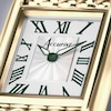Thumbnail Image 7 of Accurist Rectangle White Dial Gold-Tone Bracelet Watch