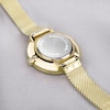 Thumbnail Image 4 of Accurist Jewellery Ladies' Onyx Dial Gold-Tone Bracelet Watch