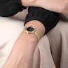 Thumbnail Image 6 of Accurist Jewellery Ladies' Onyx Dial Gold-Tone Bracelet Watch