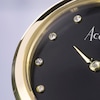 Thumbnail Image 7 of Accurist Jewellery Ladies' Onyx Dial Gold-Tone Bracelet Watch