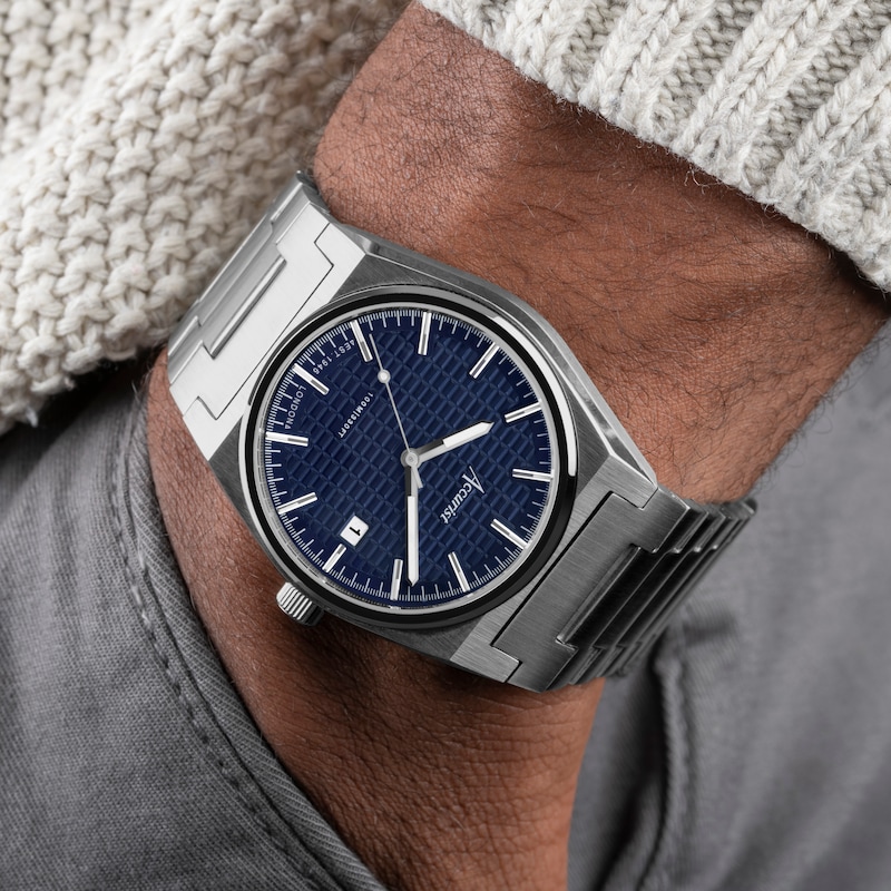 Accurist Origin 41mm Men's Blue Dial Bracelet Watch