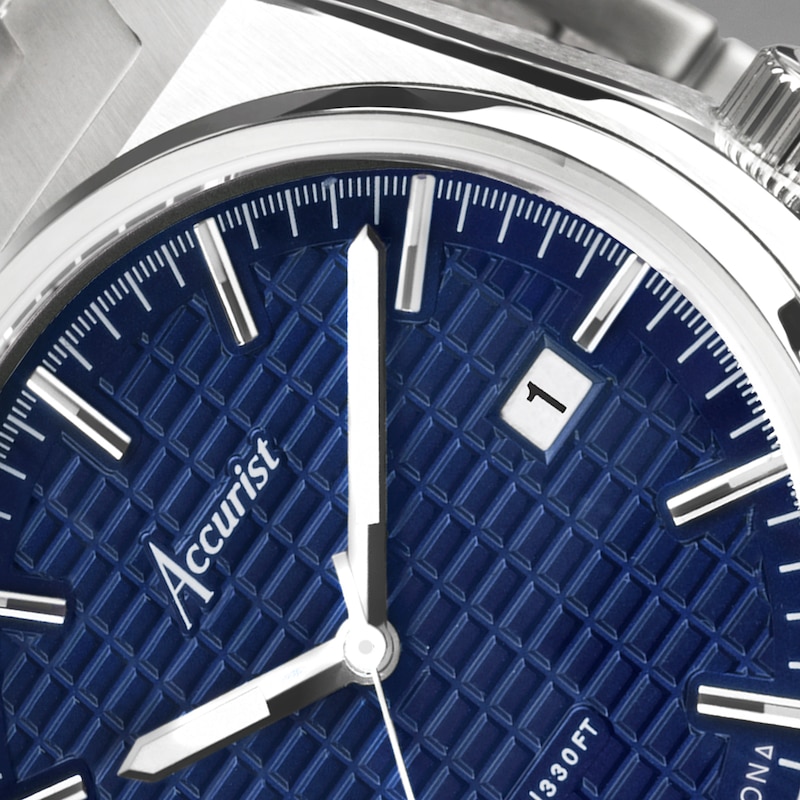 Accurist Origin 41mm Men's Blue Dial Bracelet Watch