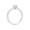Thumbnail Image 2 of 9ct White Gold 0.33ct Diamond Solitaire Claw Set Ring