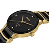 Thumbnail Image 1 of Rado Centrix Diamond & Yellow Gold-Tone PVD Bracelet Watch