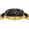 Thumbnail Image 2 of Rado Centrix Diamond & Yellow Gold-Tone PVD Bracelet Watch