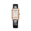 Thumbnail Image 0 of Jaeger-LeCoultre Reverso Classic Ladies' 18ct Rose Gold & Black Leather Strap Watch