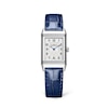 Thumbnail Image 0 of Jaeger-LeCoultre Reverso Classic Ladies' Silver Dial & Blue Alligator Leather Watch