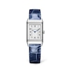 Thumbnail Image 0 of Jaeger-LeCoultre Reverso Classic Ladies' Silver Dial & Blue Leather Strap Watch