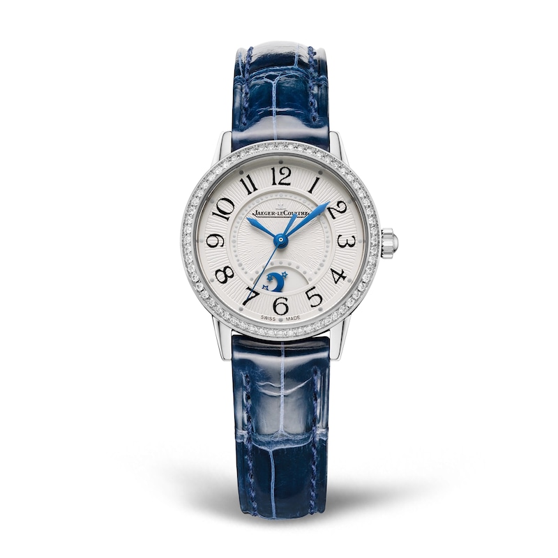 Jaeger-LeCoultre Rendez-Vous Classic Ladies' 60 Diamond Bezel & Leather Strap Watch
