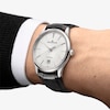 Thumbnail Image 3 of Jaeger-LeCoultre Master Ultra Thin Men's Silver Dial & Black Alligator Leather Watch