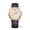 Thumbnail Image 0 of Jaeger-LeCoultre Master Ultra Thin Men's 18ct Rose Gold & Brown Alligator Leather Watch
