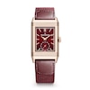 Thumbnail Image 0 of Jaeger-LeCoultre Reverso Tribute 18ct Rose Gold & Red Fabric Strap Watch