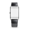 Thumbnail Image 1 of Jaeger-LeCoultre Reverso Tribute Men's White Dial & Grey Fabric Strap Watch