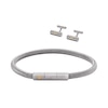 Thumbnail Image 0 of Emporio Armani Men's Stainless Steel Bracelet and Cufflinks Set