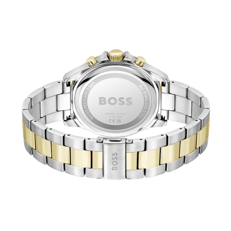 BOSS Troper Green Dial & Two-Tone Bracelet Exclusive Watch