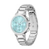 Thumbnail Image 1 of BOSS One Ladies' Turquoise Dial & Stainless Steel Bracelet Watch