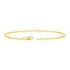 Thumbnail Image 2 of 9ct Yellow Gold 7.25 Inch Beaded Ball Bracelet