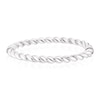 Thumbnail Image 0 of Sterling Silver 7 Inch Twisted Rope Bangle