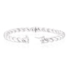 Thumbnail Image 2 of Sterling Silver 7 Inch Twisted Rope Bangle