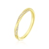 Thumbnail Image 1 of 14ct Yellow Gold 0.12ct Diamond Set Eternity Ring