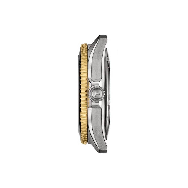 Tissot Seastar 1000 Men's Black Dial & Two-Tone Bracelet Watch