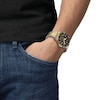 Thumbnail Image 4 of Tissot Seastar 1000 Men's Black Dial & Two-Tone Bracelet Watch