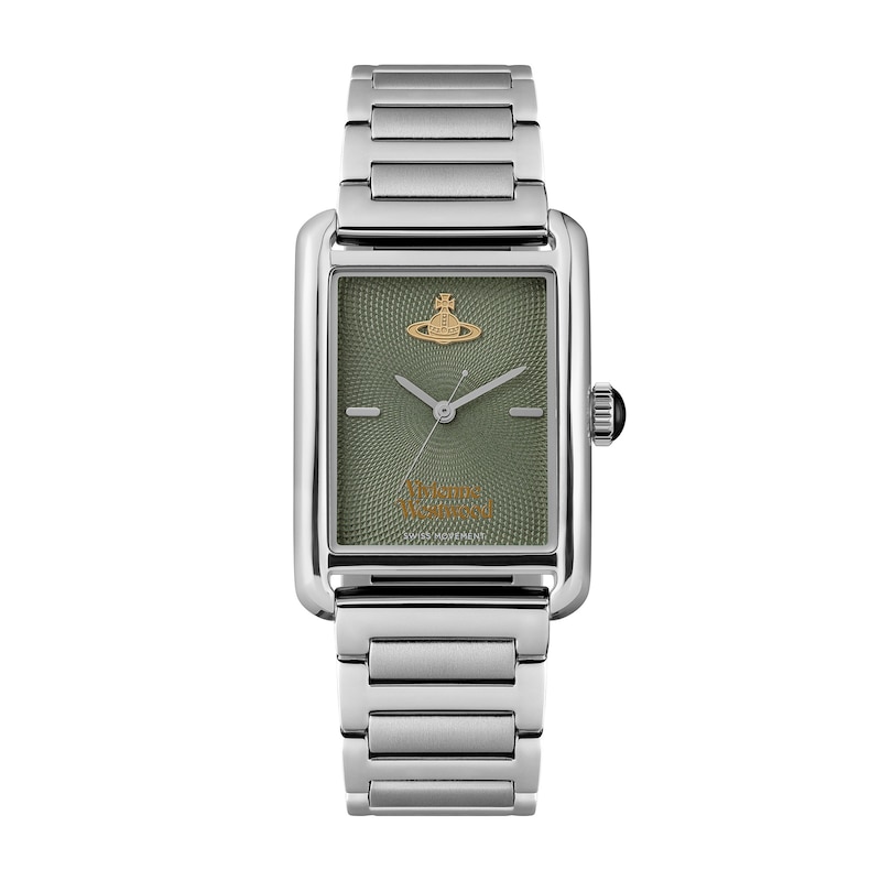 Vivienne Westwood Shacklewell Green Dial & Stainless Steel Bracelet Watch