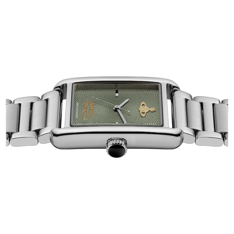 Vivienne Westwood Shacklewell Green Dial & Stainless Steel Bracelet Watch