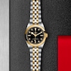 Thumbnail Image 2 of Tudor Black Bay S & G Ladies' 18ct Yellow Gold & Stainless Steel Bracelet Watch