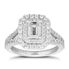 Thumbnail Image 0 of Vera Wang 18ct White Gold 1.95ct Total Diamond Ring