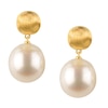 Thumbnail Image 0 of Marco Bicego Africa 18ct Yellow Gold Pearl Earrings