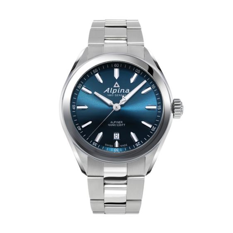 Alpina Alpiner Men's Quartz Stainless Steel Bracelet Watch