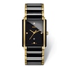 Thumbnail Image 0 of Rado Integral Men's Black Ceramic & Gold-Tone Bracelet Watch