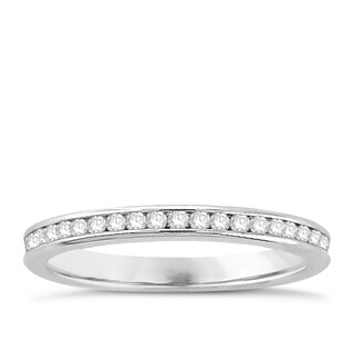 Platinum 0.50ct Diamond Full Eternity Ring Ernest Jones
