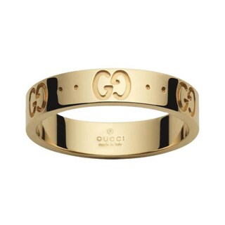 Gucci Icon 18ct Yellow Gold Thin NO Ring Ernest Jones