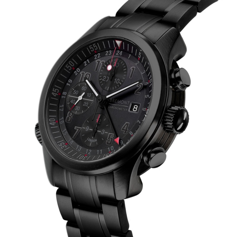 Bremont ALT1-B Chronograph Men's Black DLC Bracelet Watch