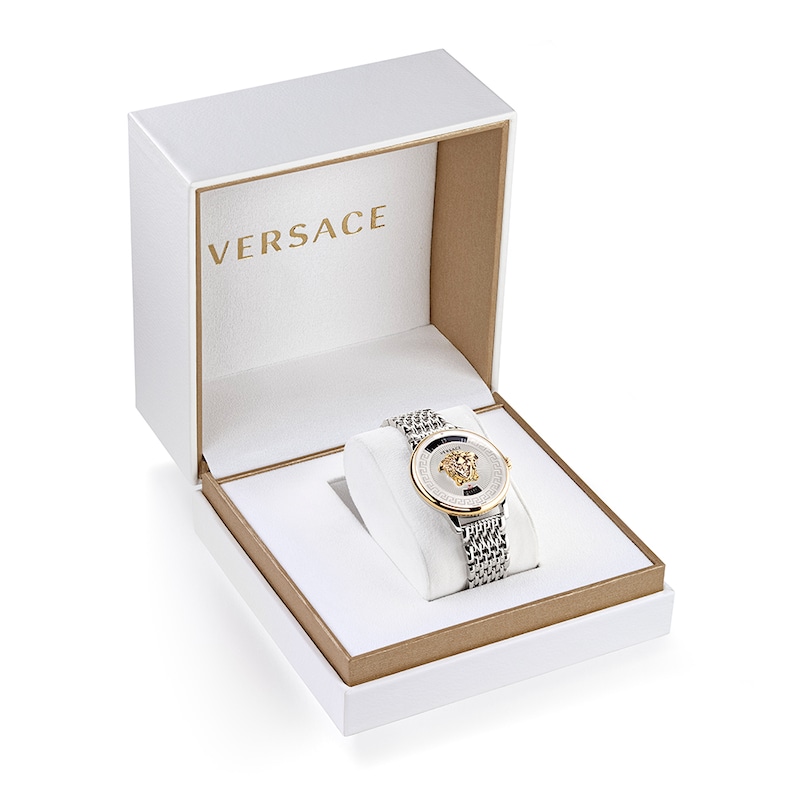 Versace Medusa Icon Men's Stainless Steel Bracelet Watch
