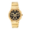 Thumbnail Image 0 of Versace Greca Logo Chronograph Gold-Tone Bracelet Watch
