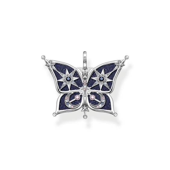 Thomas Sabo Magic Star Sterling Silver Butterfly Pendant