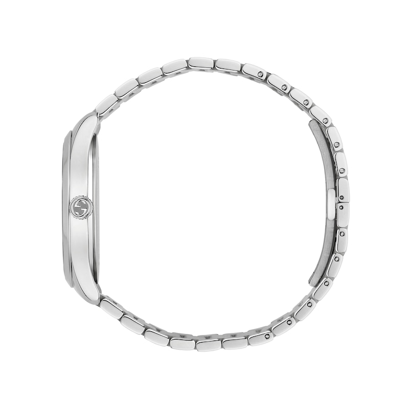 Gucci G-Timeless Bee Silver-Tone Stainless Steel Bracelet Watch