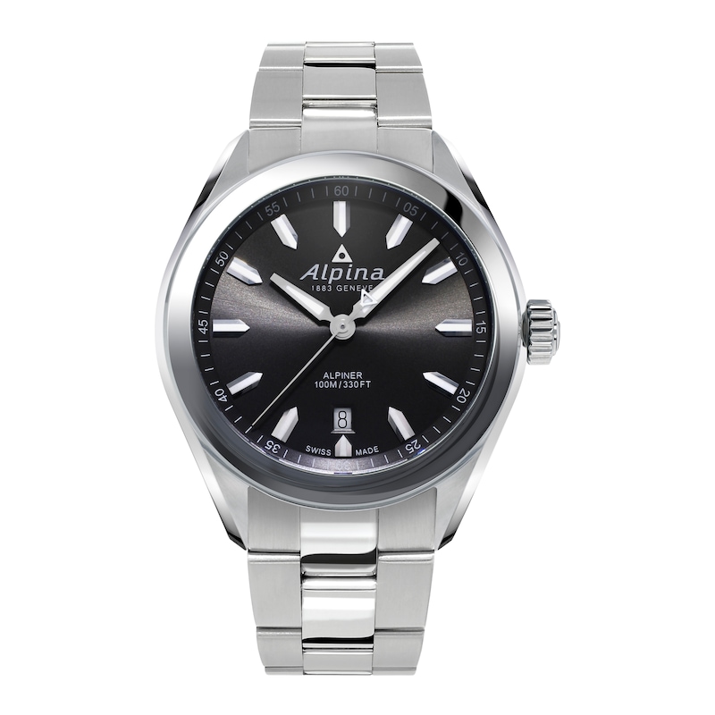 Alpina Alpiner Men's Stainless Steel Bracelet Watch