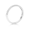 Thumbnail Image 2 of Platinum 0.15ct Diamond Claw Set Eternity Ring