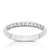 Thumbnail Image 0 of Platinum 0.25ct Diamond Claw Set Eternity Ring