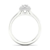 Thumbnail Image 2 of The Diamond Story Platinum 0.50ct  Diamond Pear Ring