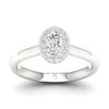 Thumbnail Image 0 of The Diamond Story Platinum 0.50ct  Diamond Oval Ring
