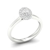 Thumbnail Image 1 of The Diamond Story Platinum 0.50ct  Diamond Oval Ring