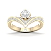 Thumbnail Image 0 of The Diamond Story 18ct Yellow Gold 0.62ct Total Diamond Ring