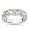 Thumbnail Image 0 of Vera Wang Platinum 0.95ct Total Diamond Eternity Ring